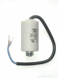 Kondenzátor 8mF  450V 0040 állandó vezetékes