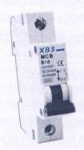 XBS 1P B6A kismegszakító