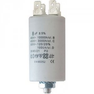 állandó kondenzátor 4mF  450V sarus