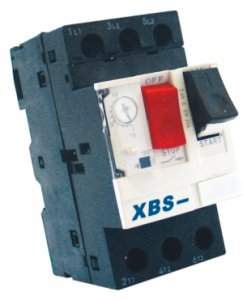 XBS 2,5-4A motorvédő kapcsoló
