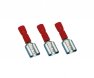 Csúszósaru hüvely 1.5mm2 6.30 x 0.8 mm piros