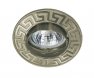 Kanlux CT-DT09-AB Rodos MR16 görög mintás antik bronz beépíthető spot lámpa 4688