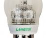 Landlite LED-G45-2W 2W E27 kisgömb alakú ledes izzó meleg fehér